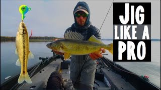 How To Jig Walleyes Like A Pro [upl. by Laersi580]