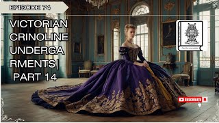 Victorian Crinoline Undergarments part 14 fashionhistory history viralvideo victorianera [upl. by Hayse299]