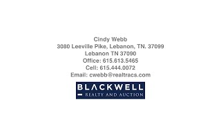 323 Broadway Hartsville TN 37074 — Cindy Webb [upl. by Enilauqcaj]