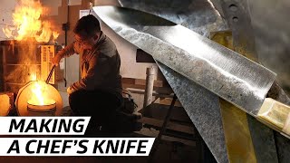 How Knives Are Made for New Yorks Best Restaurants — Handmade [upl. by Gilcrest]