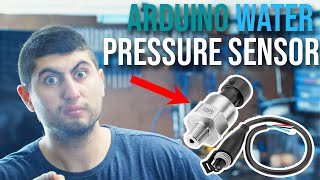 MESURING PRESSURE WITH ARDUINO PRESSURE SENSOR pressure transducer arduino esp32 waterpump [upl. by Eilssel]