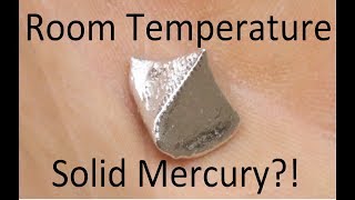 Making Solid Mercury at Room Temperature [upl. by Nicholle743]