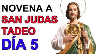 NOVENA MILAGROSA A SAN JUDAS TADEO DÍA 5 23 OCTUBRE [upl. by Ruosnam]