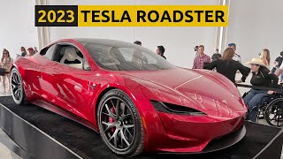 New Tesla Roadster 2023  Review Top Speed Range Horsepower Release Date 2023 [upl. by Nelra]