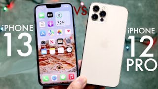 iPhone 13 Vs iPhone 12 Pro Comparison Review [upl. by Dirrej89]