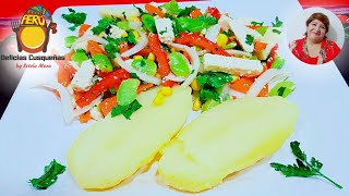 COMO HACER SOLTERITO DE HABAS FRESCAS CUSQUEÑO RECETA COMIDA TÍPICA PERUANA [upl. by Annahavas]