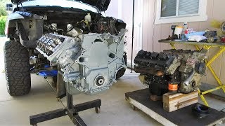 HEMI Swap with Jasper Engines Replacement 57 in a Dodge Ram 1500 on 37quot Tires [upl. by Llerrej]