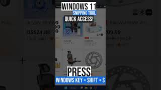 Windows 11 Snipping Tool Shortcut [upl. by Eoz]