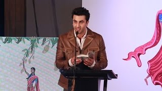 Ranbir Kapoor Reading Twinkle Khannas Book The Legend Of Lakshmi Prasad [upl. by Ingrid]