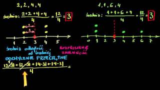 Odchylenie przeciętne [upl. by Bastian]