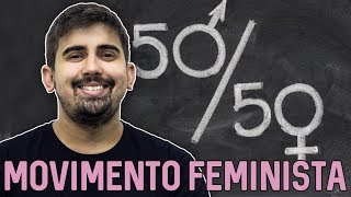 Movimento Feminista  Sociologia no ENEM  Prof Leandro Vieira [upl. by Polky]