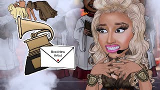 Nicki Minaj  Grammy Rob Story Cartoon [upl. by Nalhsa]