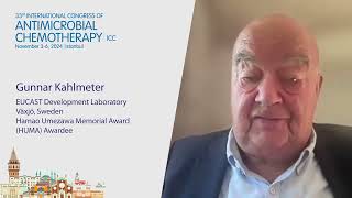 Prof Gunnar Kahlmeter invites you to the International Congress of Antimicrobial Chemotherapy ICC [upl. by Lardner218]