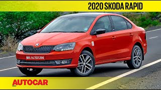 2020 Skoda Rapid Review  Can TSI Replace TDI  First Drive  Autocar India [upl. by Holey70]