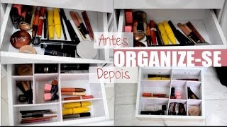 Como fazer divisórias para gaveta  organizese VEDA 5 [upl. by Stempson]