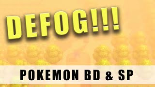 Pokémon Brilliant Diamond Defog Location and How to Use Defog  Pokémon Shining Pearl [upl. by Halihs]