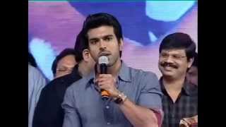 Ram Charan Speech About PAWAN KALYAN in Nayak Audio Functionmp4 [upl. by Eldnik888]