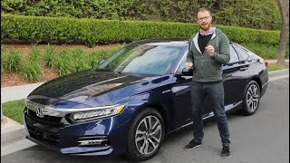 2020 Honda Accord Hybrid Test Drive Video Review [upl. by Linzy]