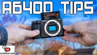 8 BEST Sony A6400 Tips and Tricks [upl. by Mahmoud]