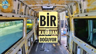 Karavan Yapımı Mercedesi Karavana Çeviriyoruz [upl. by Eyllek]