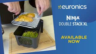 The New Ninja Double Stack XL Air Fryer SL400UK  Telfords Electric Euronics Portlaoise [upl. by Nanny995]