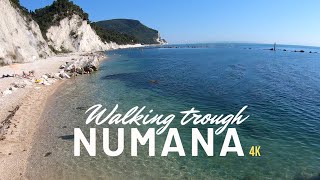 Walking Trough NUMANA  LA SPIAGGIOLA Beach [upl. by Dermot208]