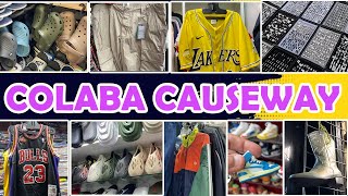 COLABA CAUSEWAY FULL MARKET EXPLODED MUMBAI 2024  Jabardast vlogs [upl. by Aloeda]