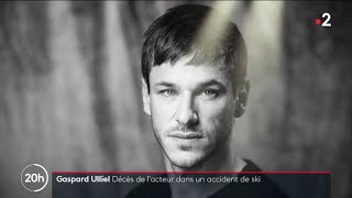 Mort de Gaspard Ulliel â€¢ JT 20h France 2 2022 [upl. by Hilel805]