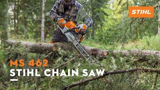 STIHL MS 462 Chain Saw  Product Feature [upl. by Lucretia]