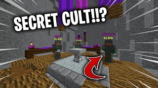 The SECRET Dwarven Mines Cult Hypixel Skyblock [upl. by Merrie669]