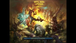 DotA IMBA LEGENDS v25 upd 2 AI Map [upl. by Elery16]