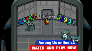 Among Us Online v2 · Gameplay · Walkthrough [upl. by Shina438]