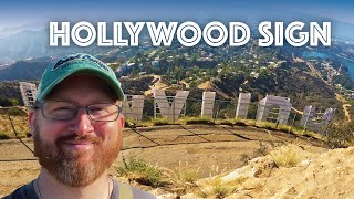 Easiest Hollywood Sign Hike Los Angeles California  How to Get There [upl. by Tegdig]