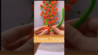 Twisting stick Flower making [upl. by Seigel]