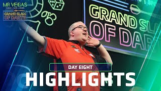 THE FINAL FOUR  Day Eight Highlights  2023 Mr Vegas Grand Slam of Darts [upl. by Spense765]