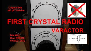 Your First Varactor Tuned Crystal Radio [upl. by Augustine]