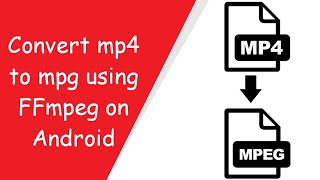 How to convert a video from mp4 to mpegmpg [upl. by Devon]