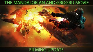 THE MANDALORIAN AND GROGRU STAR WARS MOVIE FILMING UPDATE [upl. by Shiau94]