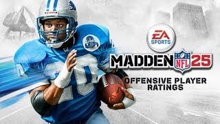 Madden 25 Top 5 Offensive Player Ratings [upl. by Ettedo]