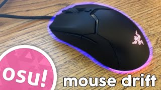 How to fix Mouse Drift in osu [upl. by Fogarty]