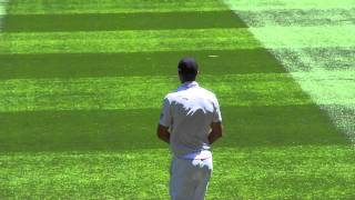 Barmy Army and KP tribute to Mitchell Johnson at MCG 2010 [upl. by Ehman]