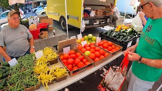 Selling Fresh Vegetables At The Farmers Market [upl. by Gaige]