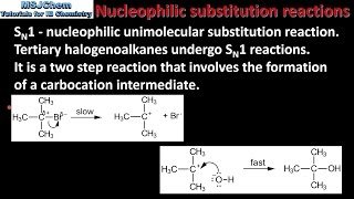 201 SN1 mechanism HL [upl. by Gershon920]