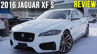 2016 Jaguar XF S InDepth Review [upl. by Hewet]