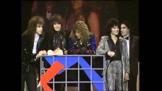 Bon Jovi Win Favorite PopRock Group  AMA 1988 [upl. by Cummine]