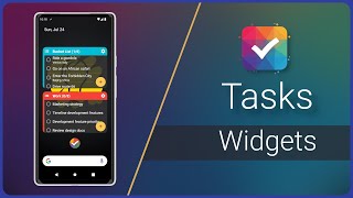 Tasks  Widgets [upl. by Benjamin325]