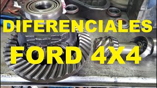 TODO SOBRE DIFERENCIALES CAMIONETAS FORD 4X4 [upl. by Akenehs34]