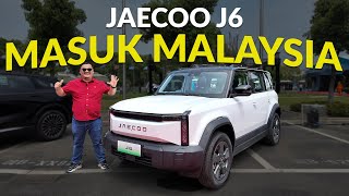 JAECOO J6  EV OFFROAD SAH MASUK MALAYSIA [upl. by Zetra]