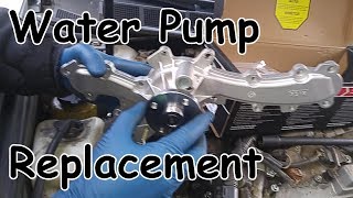 Toyota Avalon  Camry  ES350 V6 2GRFE Water Pump Replacement [upl. by Tarsuss]