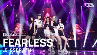 LE SSERAFIM르세라핌  FEARLESS 인기가요 inkigayo 20220529 [upl. by Lombardy]